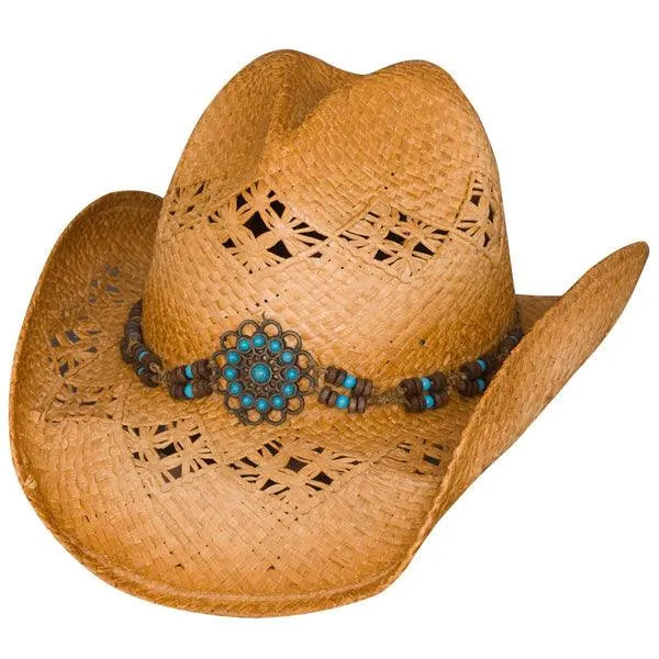 Bullhide Tequila Sunrise - Shapeable Straw Cowboy Hat - Hatcountry