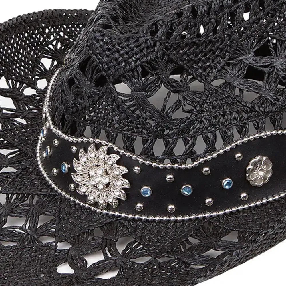 Deadwood Trading Jewelz- Toyo Straw Cowgirl Hat - Hatcountry