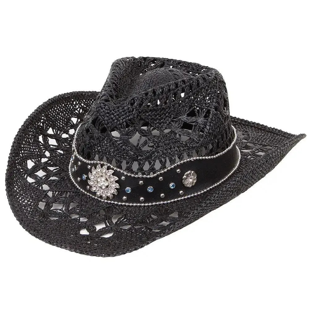 Deadwood Trading Jewelz- Toyo Straw Cowgirl Hat - Hatcountry