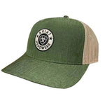 ARIAT Weathered Patch (Green/Tan) - Trucker Cap - Hatcountry