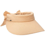 Scala Cotton Bow Visor - Womens Visor