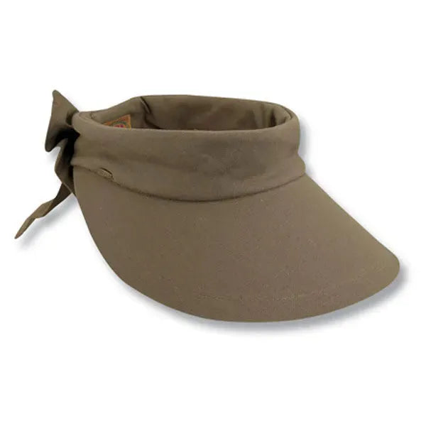 Scala Cotton Bow Visor - Womens Visor - Hatcountry
