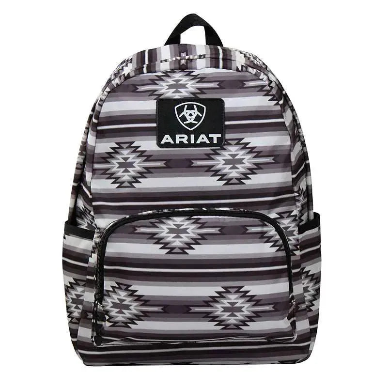 ariat laptop backpack Ariat Aztec (Black/Grey/White) - Backpack