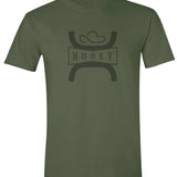 HOOey Split Hooey (Military Green) - Mens T-Shirt - Hatcountry