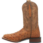 Dan Post Alamosa -Mens Ostrich Skin Leather Cowboy Boots - Hatcountry