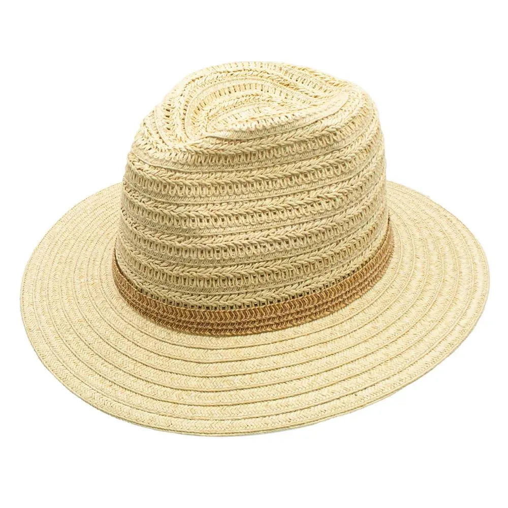 Peter Grimm Anderson - Straw Fedora Hat - Hatcountry