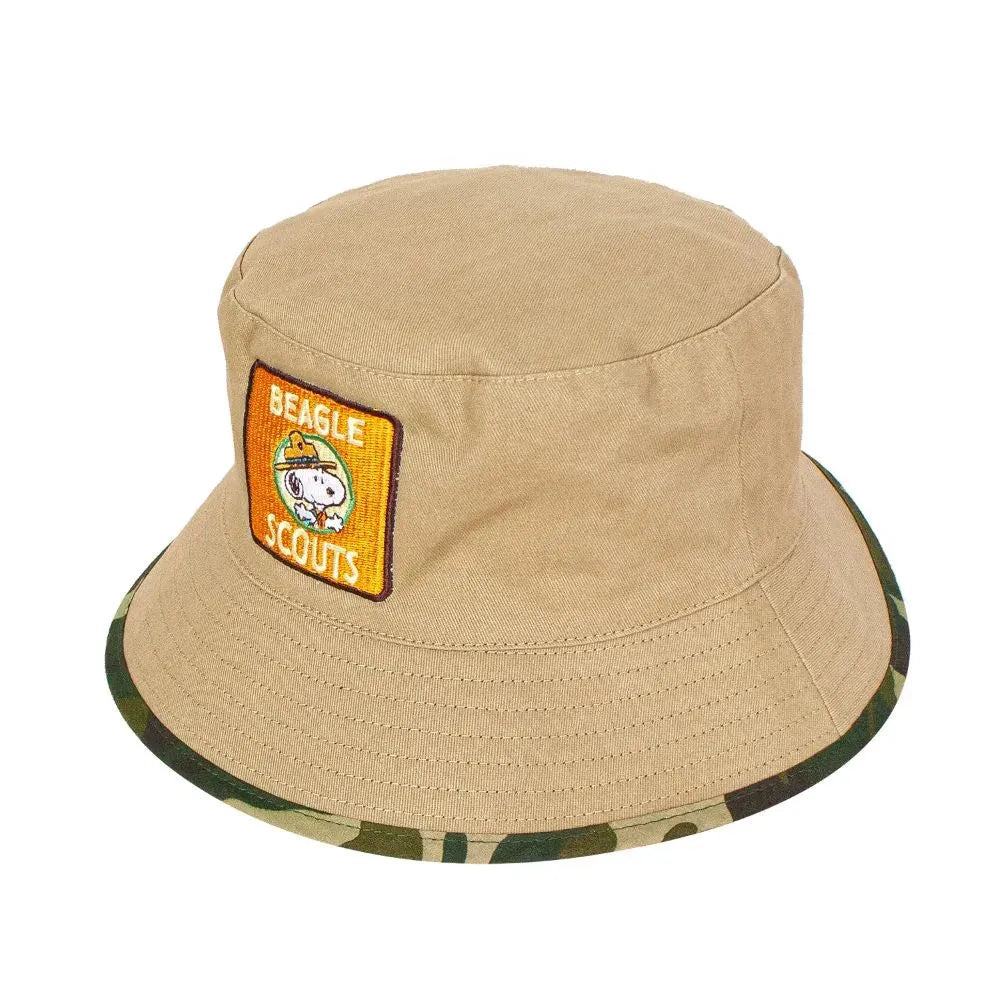 Peter Grimm Peanuts Beagle Scout Bucket - Cotton Bucket Hat - Hatcountry