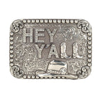Nocona Hey Y'all - Women's Belt Buckle - Hatcountry