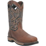 Laredo Sherpa (Broad Square Toe) - Men's Leather Cowboy Work Boot - Hatcountry