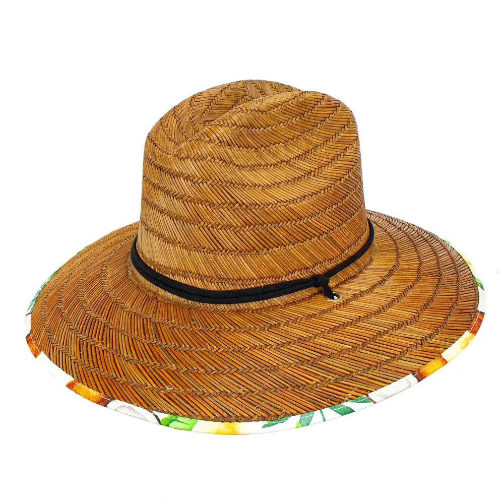 Peter Grimm Coconut - Rye Straw Lifeguard Hat - Hatcountry