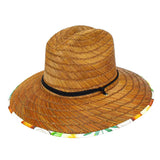 Peter Grimm Coconut - Rye Straw Lifeguard Hat - Hatcountry