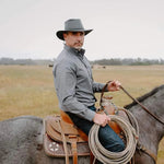 Head'n Home Crusher - Leather Australian Hat - Hatcountry