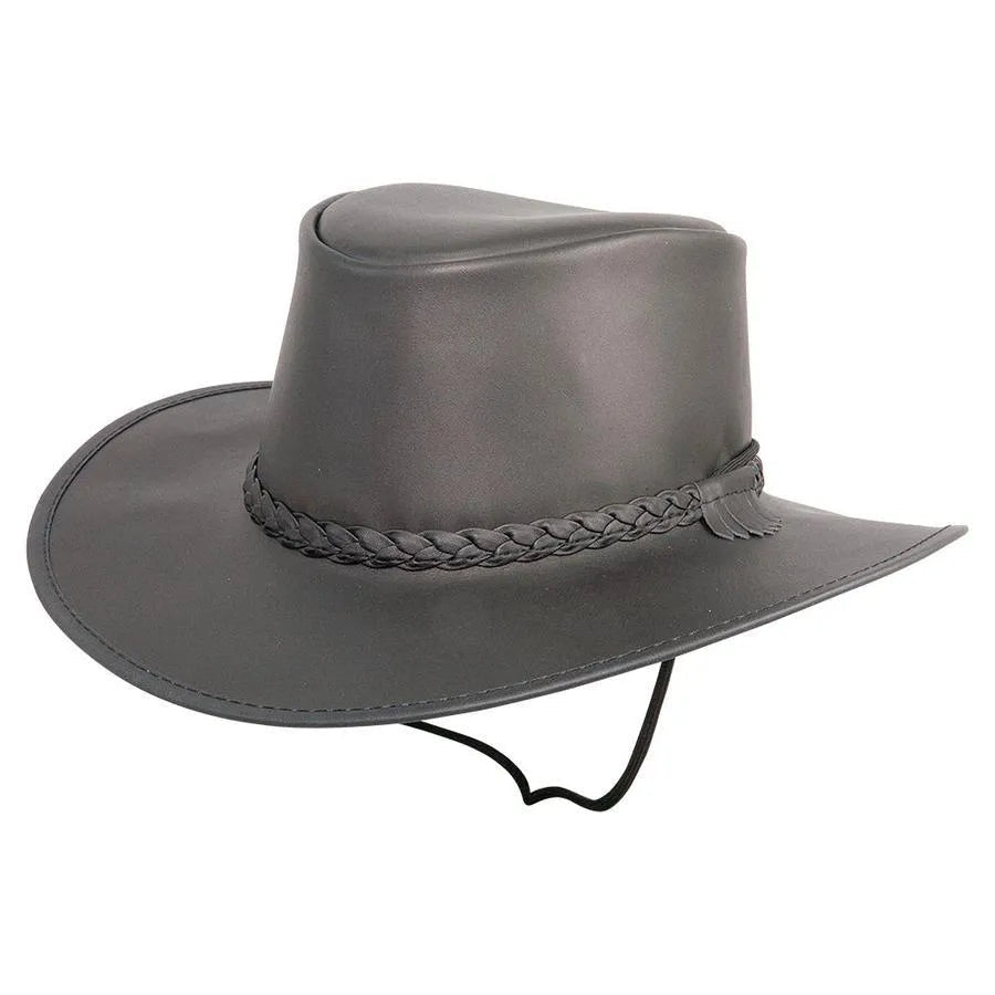 Head'n Home Crusher - Leather Australian Hat - Hatcountry