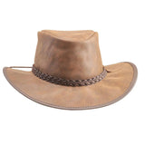 Head'n Home Crusher - Leather Australian Hat - Hatcountry
