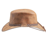 Head'n Home Crusher - Leather Australian Hat - Hatcountry