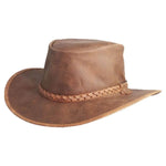 Head'n Home Crusher - Leather Australian Hat - Hatcountry