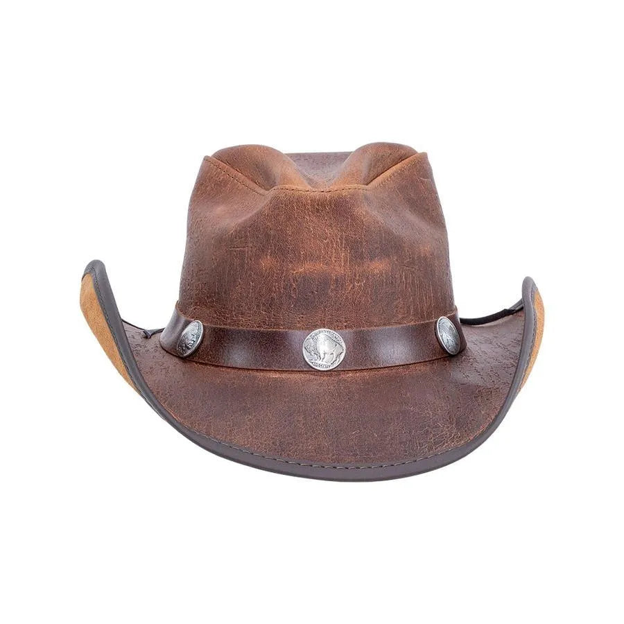 Head'n Home Cyclone (Buffalo) - Leather Cowboy Hat - Hatcountry
