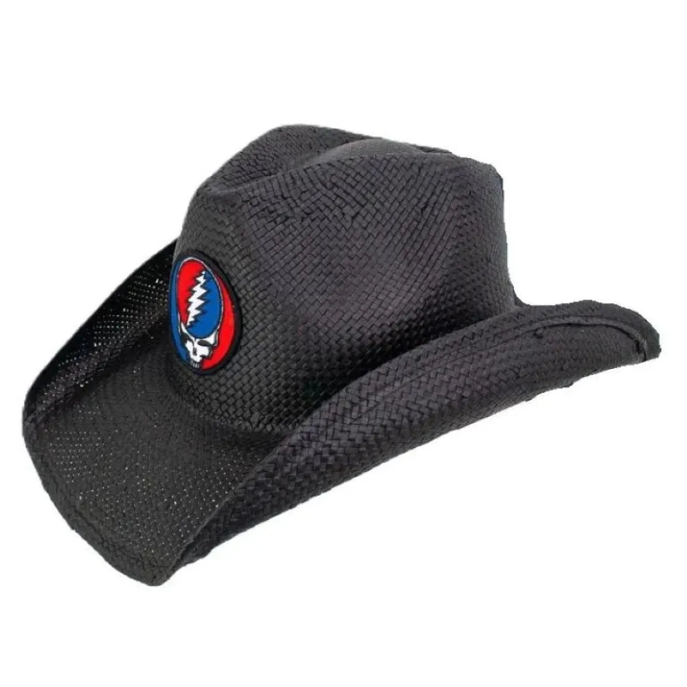 Peter Grimm Grateful Dead SYF (Steal Your Face) Cory - Straw Cowboy Hat - Hatcountry