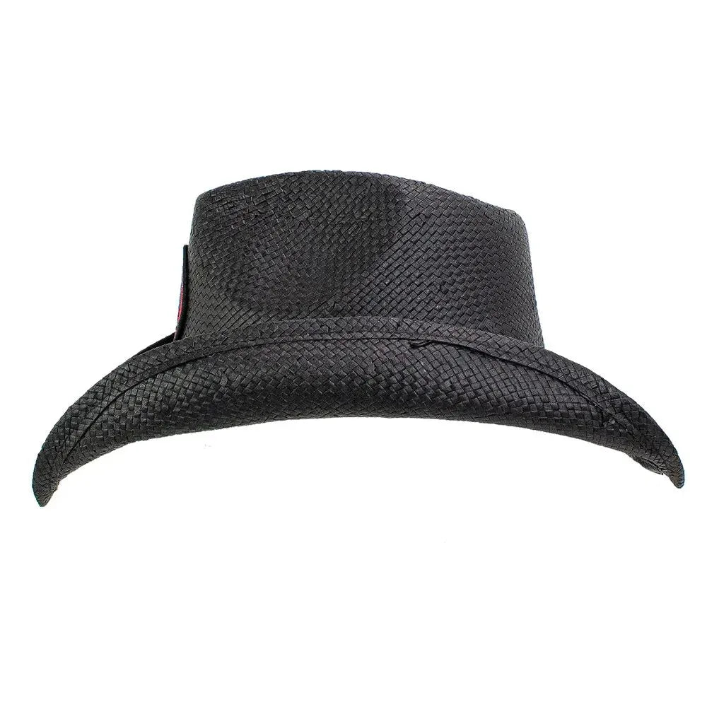 Peter Grimm Grateful Dead SYF (Steal Your Face) Cory - Straw Cowboy Hat - Hatcountry