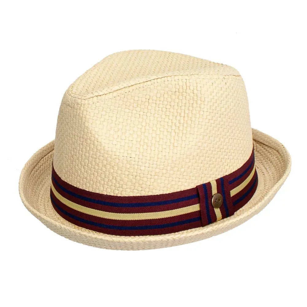 Peter Grimm Deppo - Straw Fedora Hat - Hatcountry