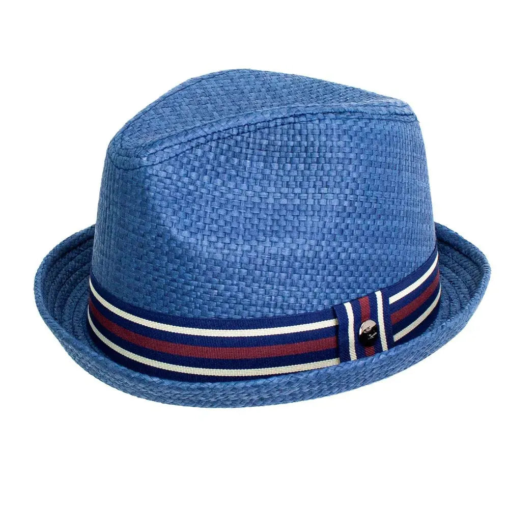 Peter Grimm Deppo - Straw Fedora Hat - Hatcountry