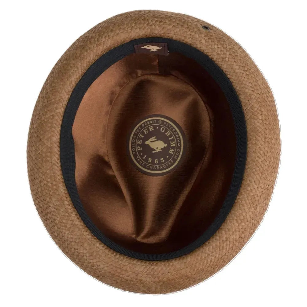 Peter Grimm Deppo - Straw Fedora Hat - Hatcountry