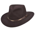 Scala Phoenix - Soft Wool Felt Outdoorsman Hat - Hatcountry