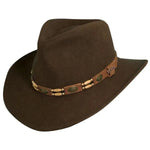 Scala Avondale - Soft Wool Felt Outdoorsman Hat - Hatcountry