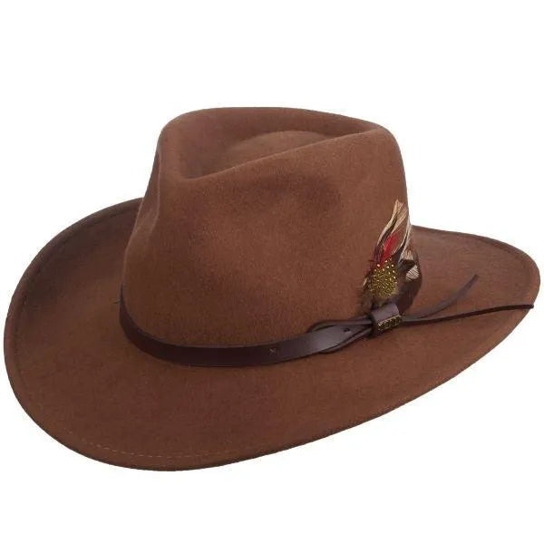 Scala Piscataway - Soft Wool Felt Outdoorsman Hat - Hatcountry