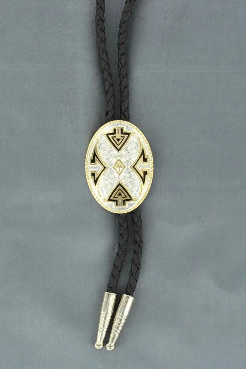 Double S Aztec Elegance - Bolo Tie - Hatcountry