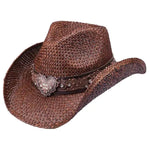 Peter Grimm Flint - Straw Cowgirl Hat - Hatcountry