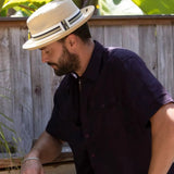 Peter Grimm Gatsby - Straw Fedora Hat - Hatcountry