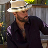 Peter Grimm Gatsby - Straw Fedora Hat - Hatcountry