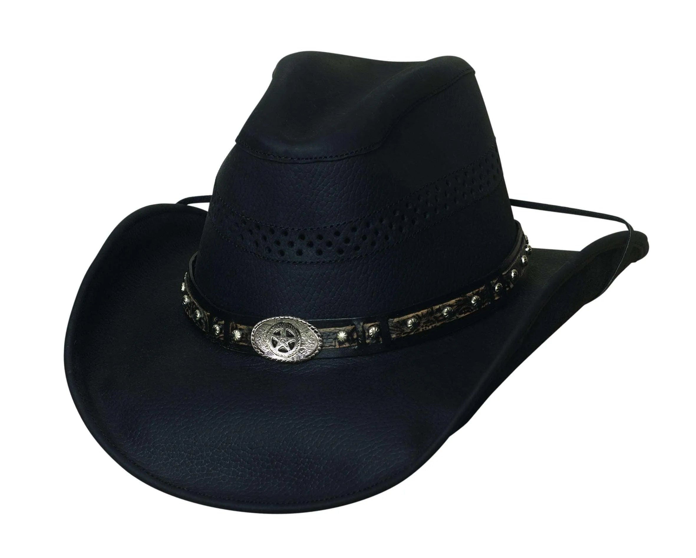 Bullhide Get On - Leather Cowboy Hat - Hatcountry