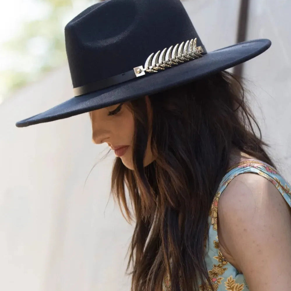 Peter Grimm Grace - Wide Brim Wool Felt Cowgirl Hat - Hatcountry