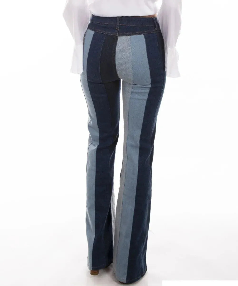 Honey Creek Color Block Flare Pant - Womens Jeans - Hatcountry