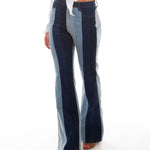 Honey Creek Color Block Flare Pant - Womens Jeans - Hatcountry