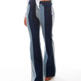 Honey Creek Color Block Flare Pant - Womens Jeans - Hatcountry