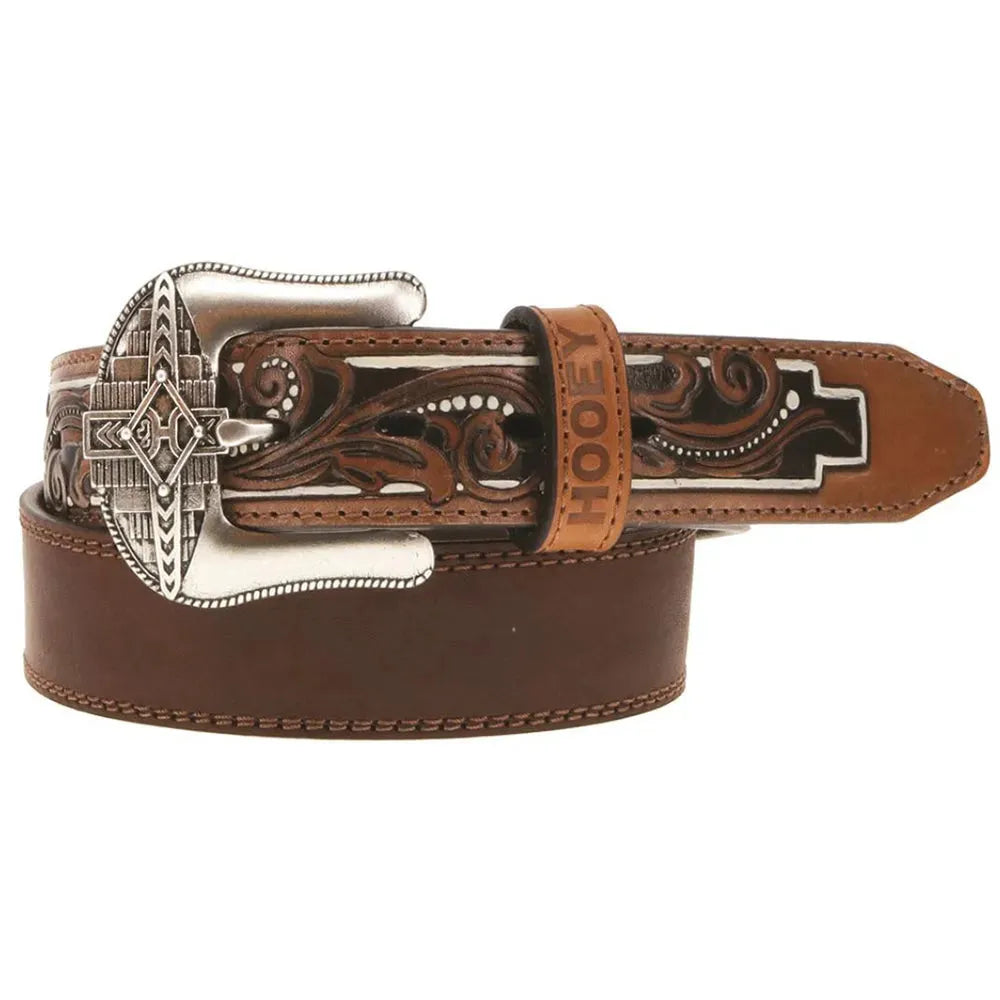 HOOey Maverick Classic - Men's Leather Belt - Hatcountry