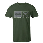 HOOey Match ( Olive ) - Mens Crew Neck T-Shirt - Hatcountry