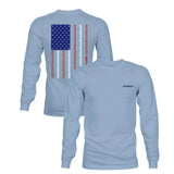 HOOey Liberty Roper ( Light Denim) - Mens Long Sleeve T-Shirt - Hatcountry