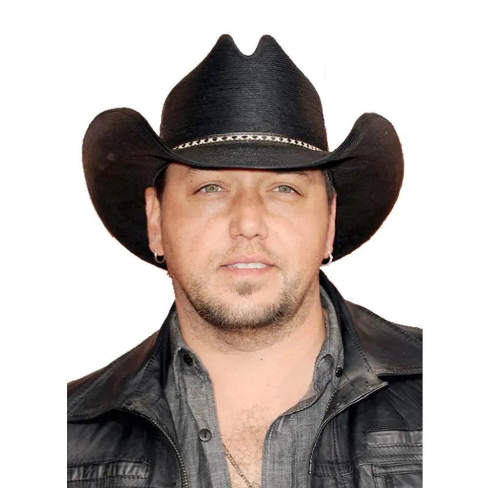 Resistol Jason Aldean Asphalt Cowboy - Mexican Palm Straw Cowboy Hat - Hatcountry