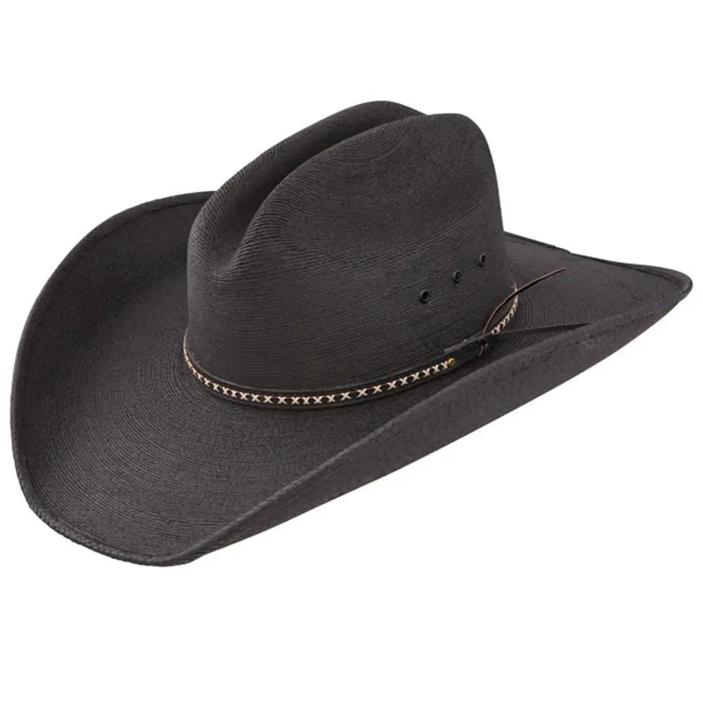 Resistol Jason Aldean Asphalt Cowboy - Mexican Palm Straw Cowboy Hat - Hatcountry