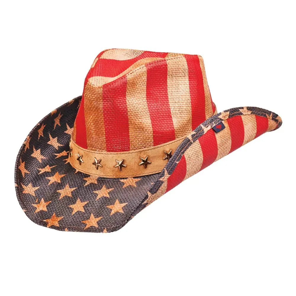Peter Grimm Justice - Straw Cowboy Hat - Hatcountry