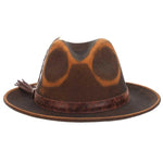 Scala Woodstock - Distressed Soft Wool Felt Fedora Hat - Hatcountry