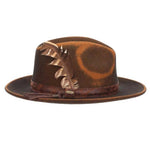 Scala Woodstock - Distressed Soft Wool Felt Fedora Hat - Hatcountry