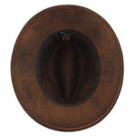 Scala Woodstock - Distressed Soft Wool Felt Fedora Hat - Hatcountry