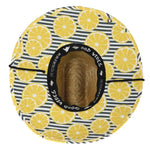 Peter Grimm Lemonade Lifeguard - Rye Straw Lifeguard Hat - Hatcountry