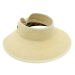 Peter Grimm Luau - Straw Roll Visor Hat - Hatcountry