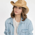 Peter Grimm Maverick - Straw Cowboy Hat - Hatcountry